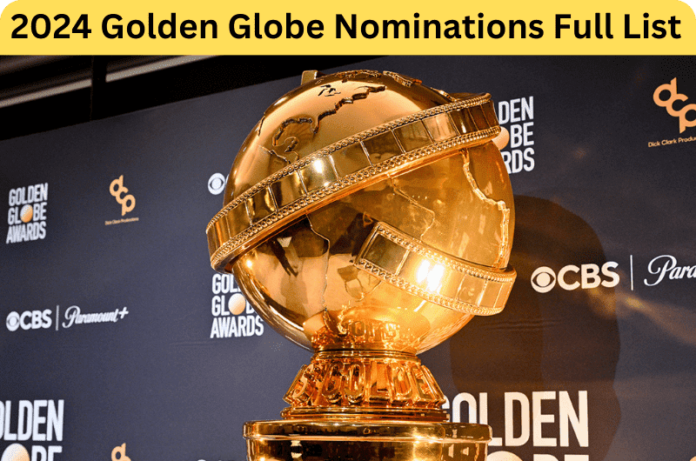 2024 Golden Globe nominations