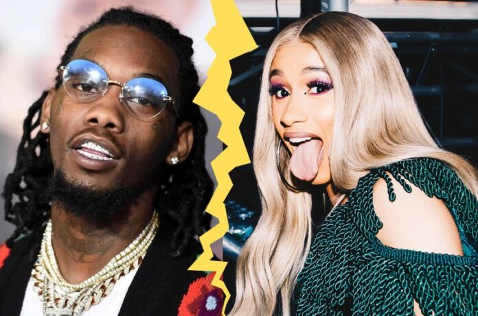 offset and cardi b split